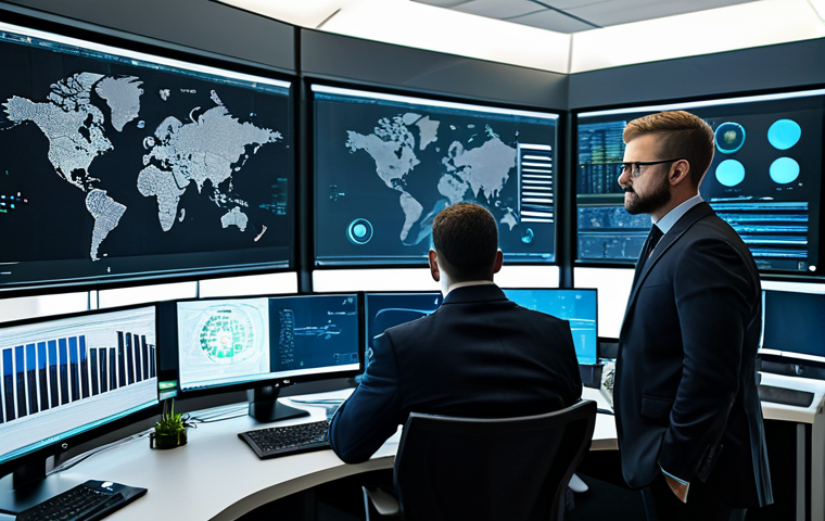 **

"A team of cybersecurity professionals in a modern SOC (Security Operations Center), analyzing data visualizations on large monitors, fully clothed, appropriate attire, safe for work, perfect anatomy, natural proportions, professional environment, high quality, focus on collaboration and data analysis, well-lit office space."

**