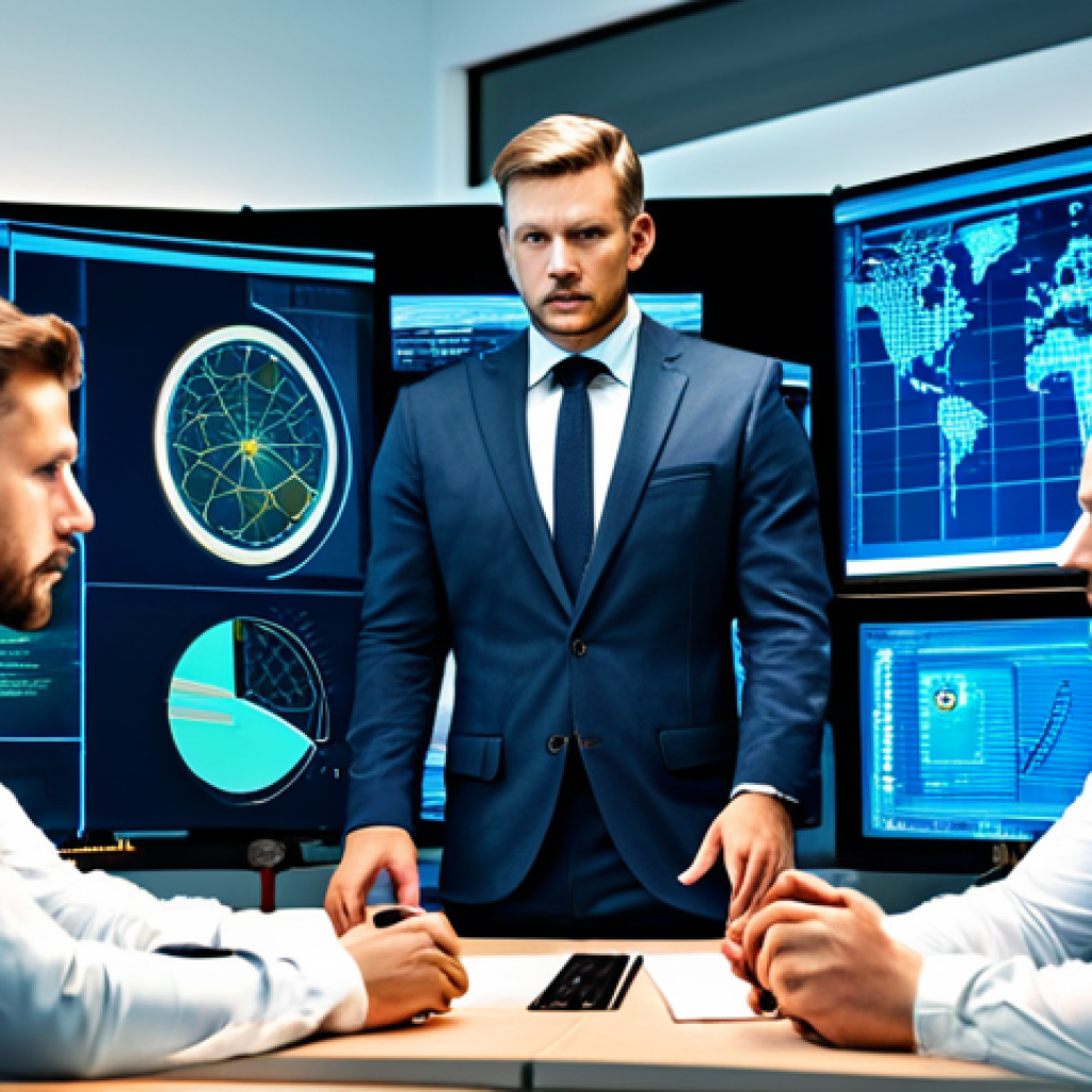 **

"A diverse team of cybersecurity analysts collaborating in a modern security operations center (SOC), reviewing threat intelligence data on large monitors, fully clothed in professional attire, safe for work, appropriate content, perfect anatomy, correct proportions, natural pose, well-lit, high-resolution, family-friendly, serious expressions."

**