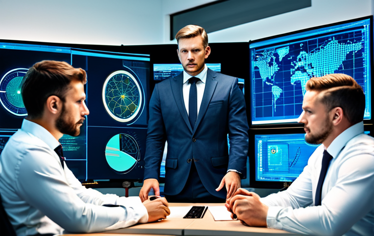 **

"A diverse team of cybersecurity analysts collaborating in a modern security operations center (SOC), reviewing threat intelligence data on large monitors, fully clothed in professional attire, safe for work, appropriate content, perfect anatomy, correct proportions, natural pose, well-lit, high-resolution, family-friendly, serious expressions."

**